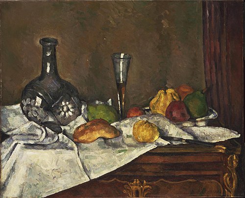 Nature morte avec un dessert, 1878, Paul Cézanne
