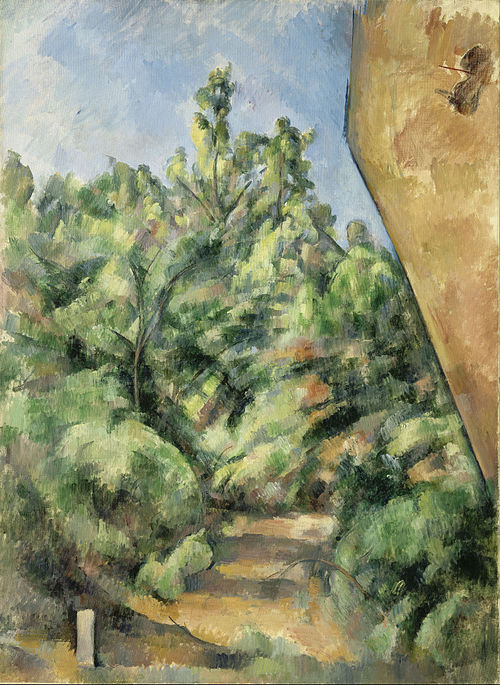 Le Rocher rouge, 1895, Paul Cézanne
