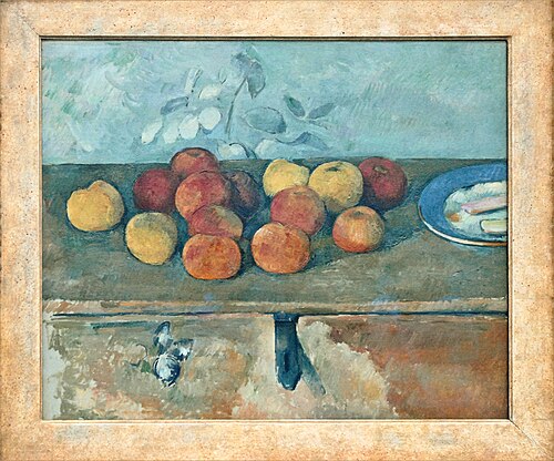 Pommes et biscuits, 1879, Paul Cézanne