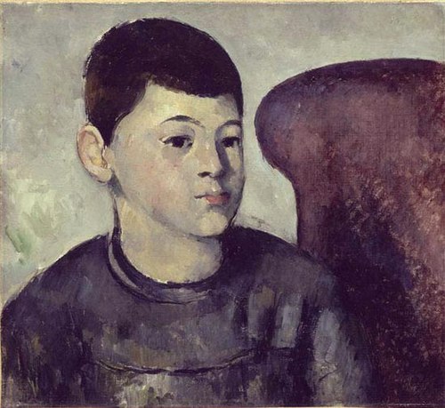 Le Fils de l'artiste au fauteuil rouge, 1880, Paul Cézanne