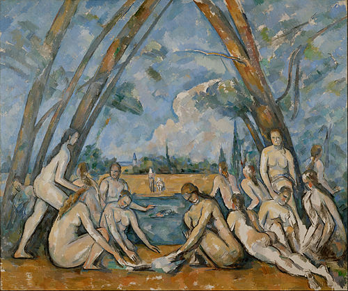Les Grandes Baigneuses, 1906, Paul Cézanne