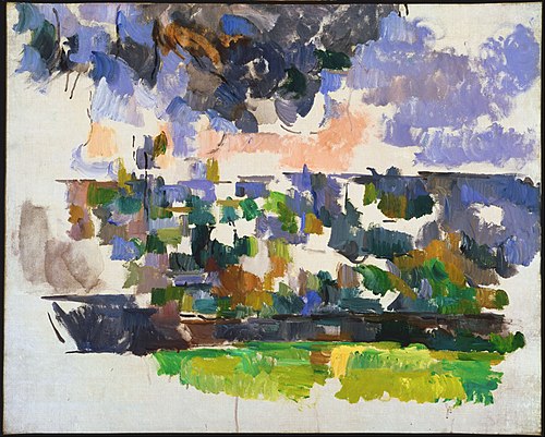 Le Jardin des Lauves, 1906, Paul Cézanne