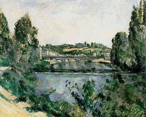 Le Pont et le déversoir à Pontoise, 1881, Paul Cézanne