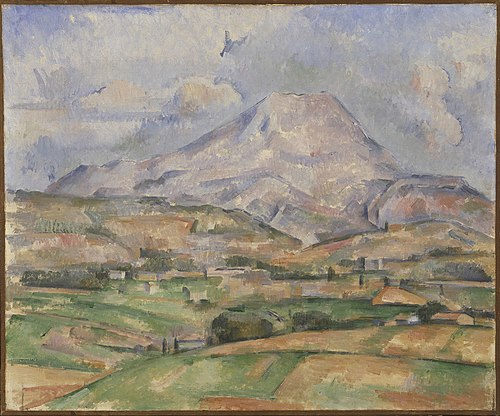 La Montagne Sainte-Victoire, 1888, Paul Cézanne