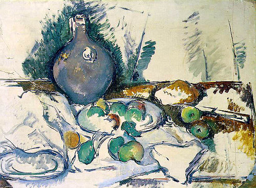 Nature morte avec broc d'eau, 1892, Paul Cézanne