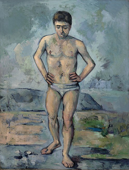 The Bather, 1885, Paul Cézanne