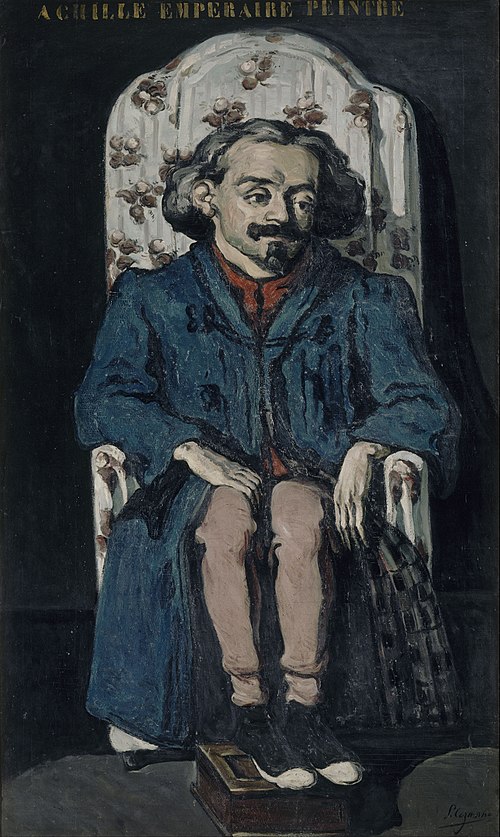 Achille Emperaire, 1867, Paul Cézanne