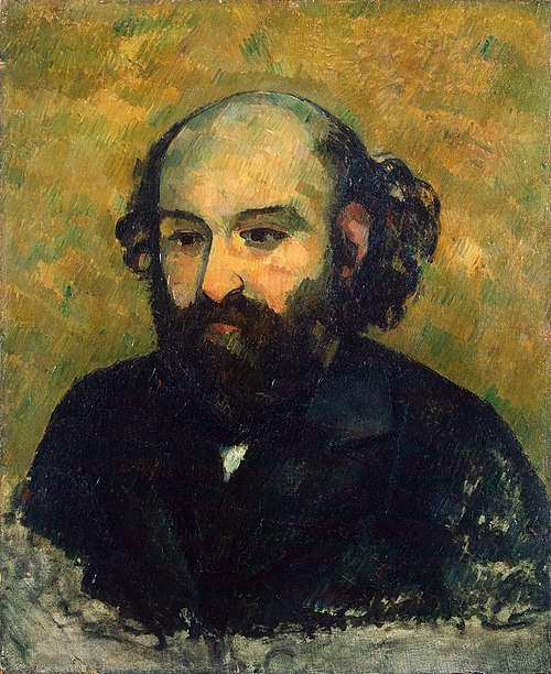 Portrait de Cezanne, d'après Renoir, 1881, Paul Cézanne