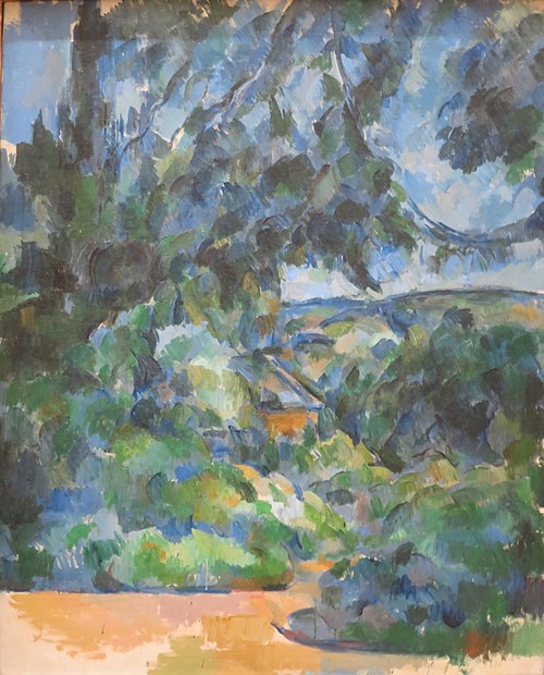 Paysage bleu, 1905, Paul Cézanne