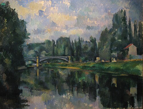 Le Pont sur la Marne à Créteil, 1894, Paul Cézanne