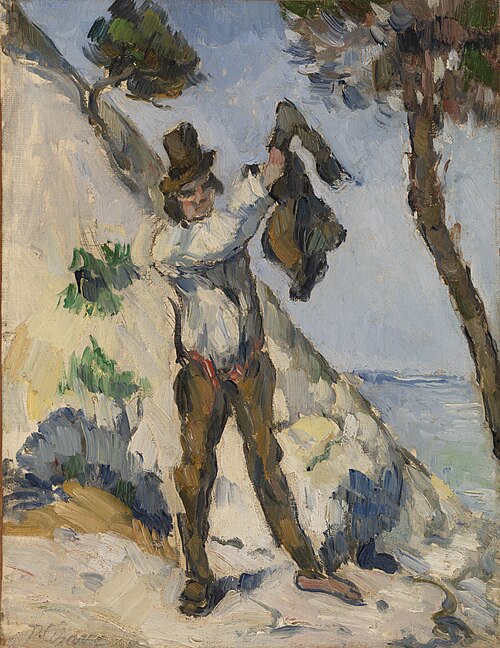 L'Homme à la veste, 1873, Paul Cézanne