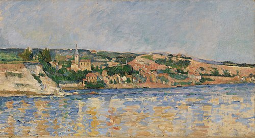 Le village de l'Estaque vu de la mer, 1876, Paul Cézanne