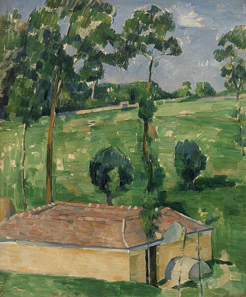 La Conduite d'eau, 1879, Paul Cézanne