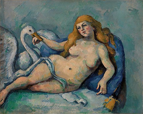Léda au cygne, 1880, Paul Cézanne