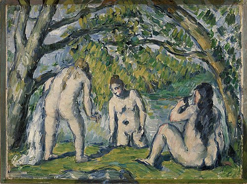 Trois baigneuses, 1876, Paul Cézanne