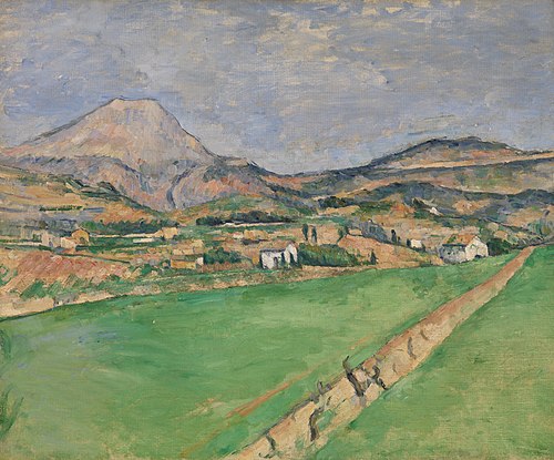 Vers la Montagne Sainte-Victoire, 1878, Paul Cézanne