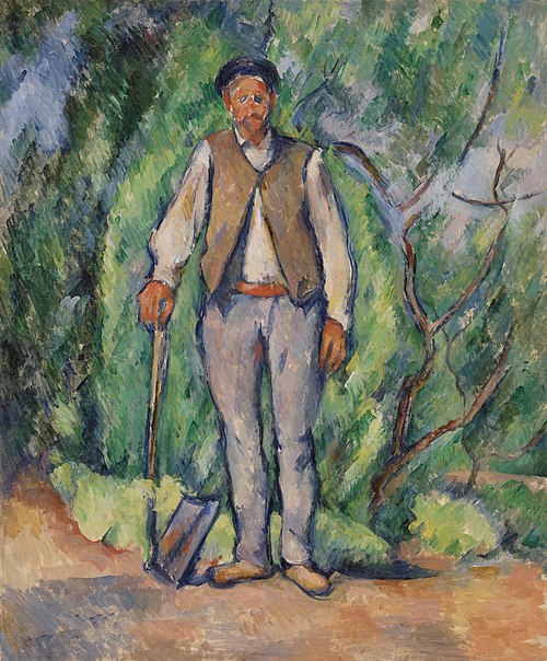 Gardener (Le Jardinier), 1885, Paul Cézanne