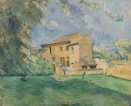 The Farm at the Jas de Bouffan, 1887, Paul Cézanne