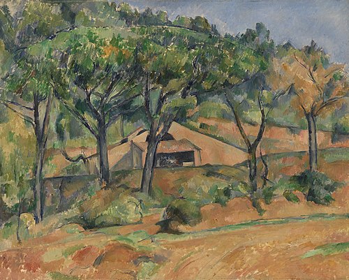 House in Provence (Maison en Provence), 1890, Paul Cézanne