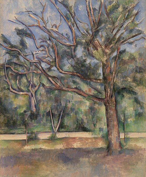 Trees and Road (Arbres et route), 1890, Paul Cézanne