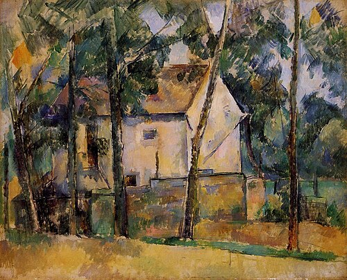 House and Trees (Maison et arbres), 1890, Paul Cézanne