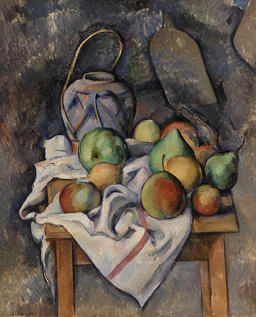 Ginger Jar (Pot de gingembre), 1895, Paul Cézanne