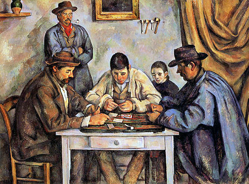 The Card Players, 1890, Paul Cézanne