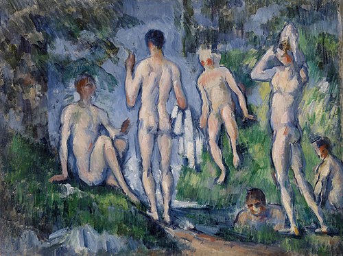 Group of Bathers (Groupe de baigneurs), 1893, Paul Cézanne