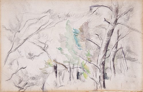 Trees (Arbres), 1900, Paul Cézanne