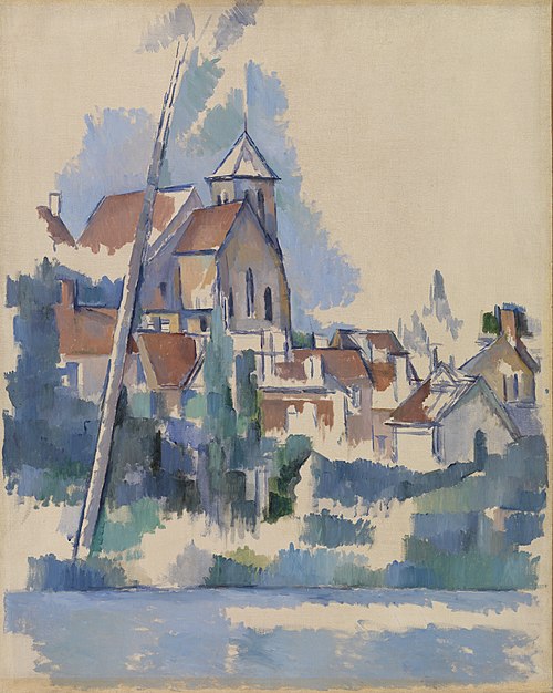 Church at Montigny-sur-Loing (L'Église de Montigny-sur-Loing), 1898, Paul Cézanne