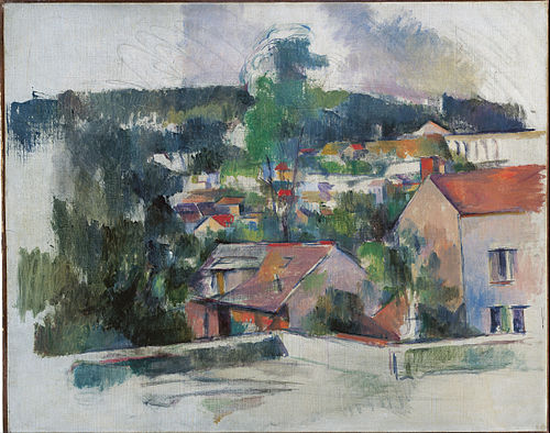 Paysage, 1888, Paul Cézanne
