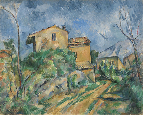 La Maison Maria sur la route du Château Noir, 1895, Paul Cézanne
