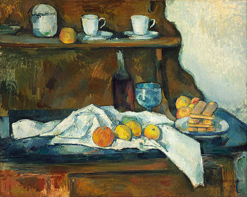 The Buffet, 1877, Paul Cézanne