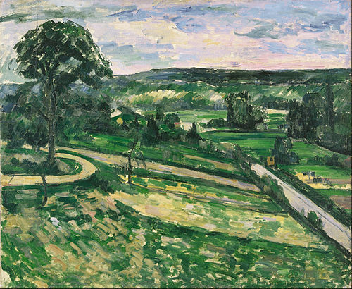 L'Arbre au tournant, 1881, Paul Cézanne