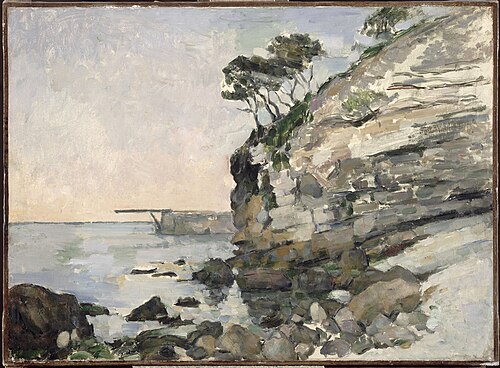 L'Estaque, effet du soir, 1873, Paul Cézanne