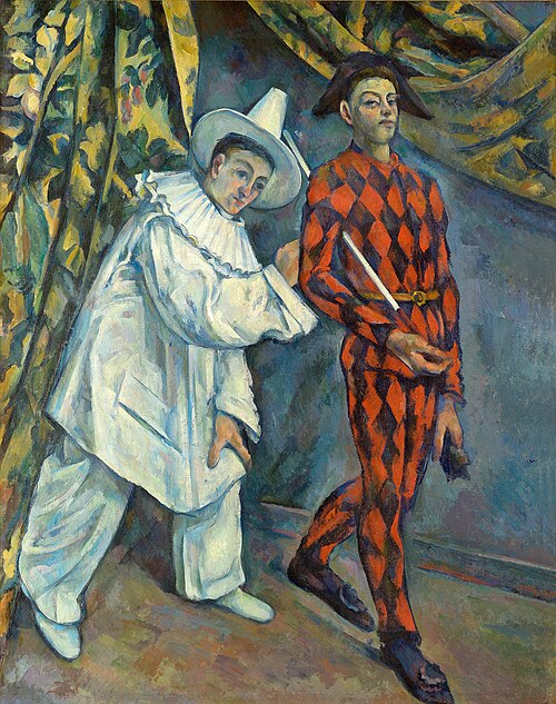 Mardi Gras, 1888, Paul Cézanne
