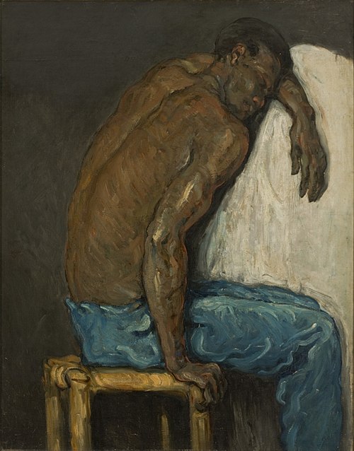 Le Noir Scipion, 1867, Paul Cézanne