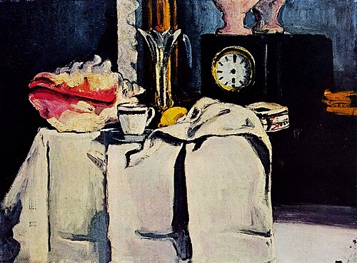La Pendule noire, 1869, Paul Cézanne