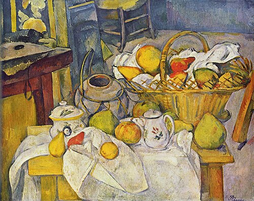 La Table de cuisine, 1888, Paul Cézanne