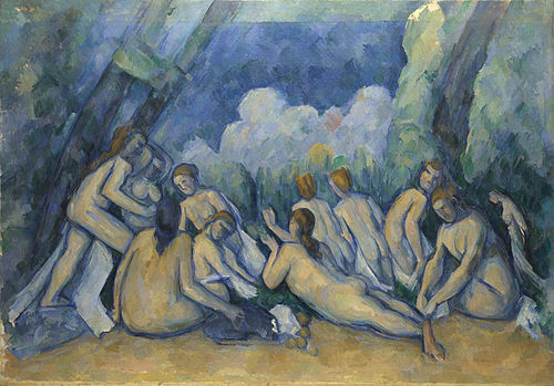 Les Grandes Baigneuses, 1894, Paul Cézanne