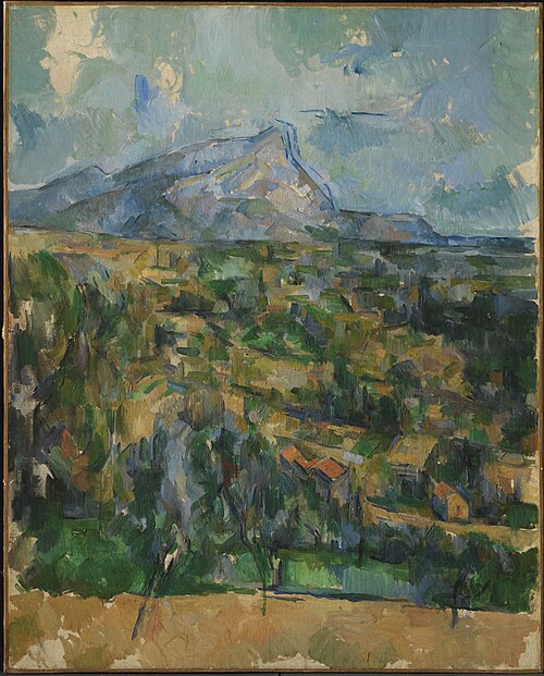 Montagne Sainte-Victoire, 1902, Paul Cézanne