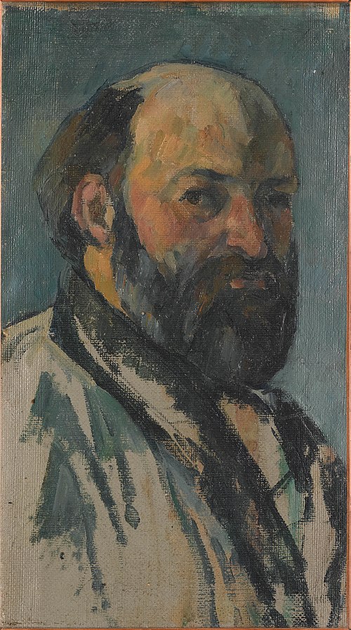Portrait de l'artiste, 1877, Paul Cézanne