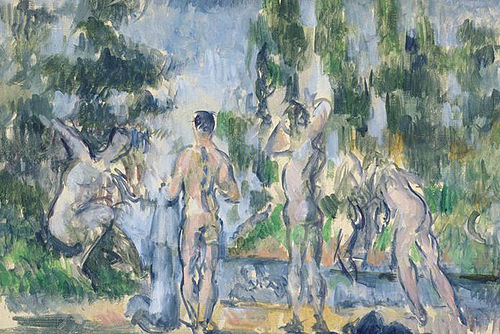 Baigneurs, 1899, Paul Cézanne