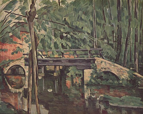 Le Pont de Maincy, 1879, Paul Cézanne