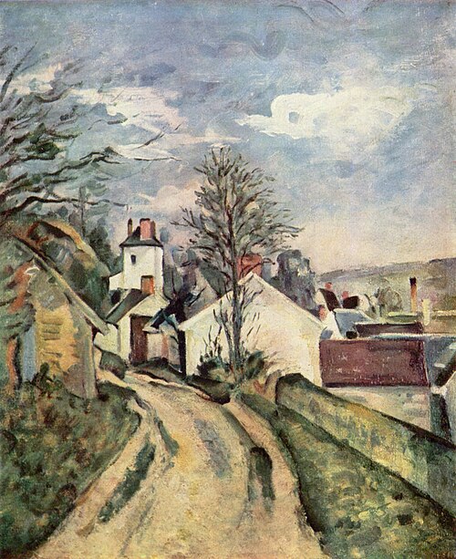 La Maison du docteur Gachet, 1872, Paul Cézanne