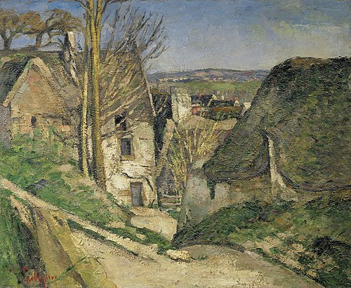 La Maison du pendu, 1874, Paul Cézanne