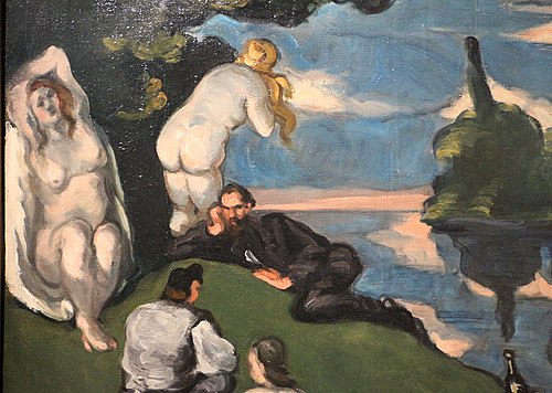Pastorale, 1870, Paul Cézanne