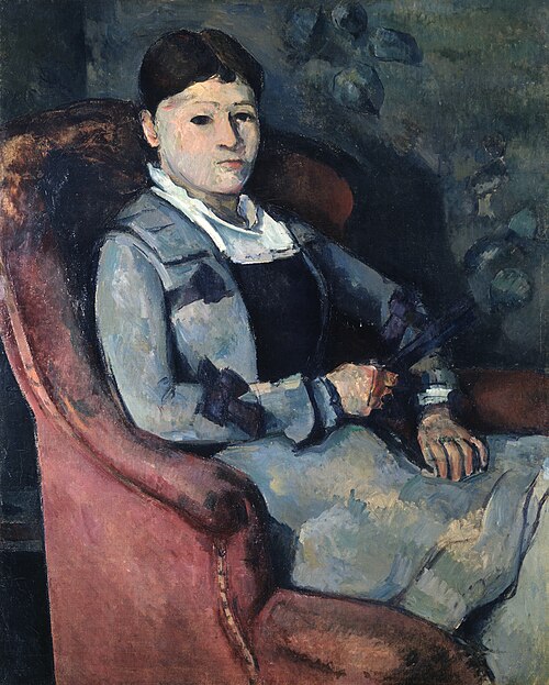 Portrait of Mme. Cézanne, 1883, Paul Cézanne
