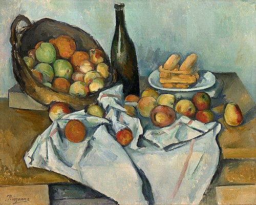 La Corbeille de pommes, 1893, Paul Cézanne