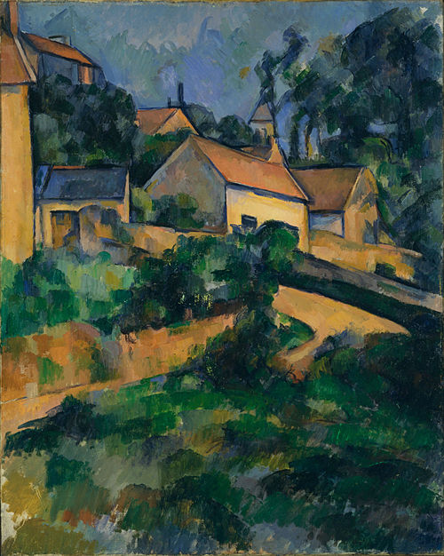 Turning Road at Montgeroult, 1898, Paul Cézanne